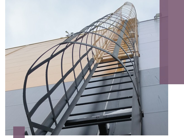 Изготовление и монтаж пожарных лестниц в Сегеже профессионально