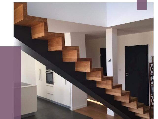 Изготовление деревянных лестниц в Сегеже от 88443 руб. | ПРОЛЁТ-Сгж