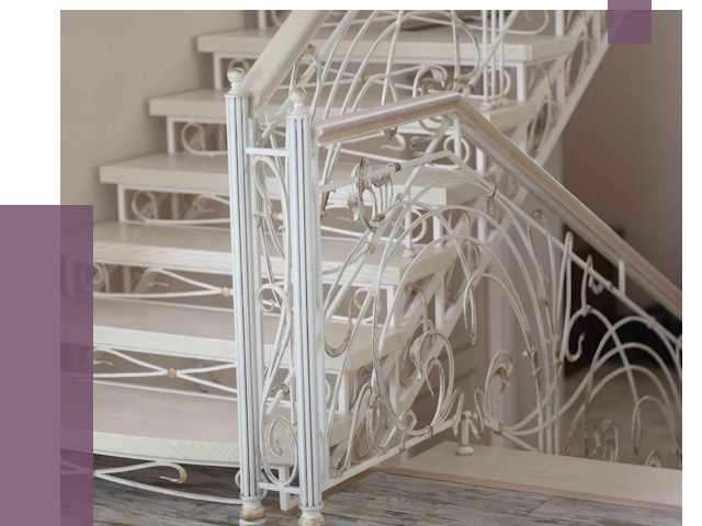 Изготовление кованых лестниц на заказ в Сегеже от 88443 руб. | ПРОЛЁТ-Сгж