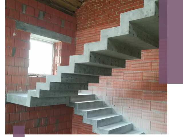 Бетонные лестницы под ключ в Сегеже: монтаж, демонтаж, ремонт