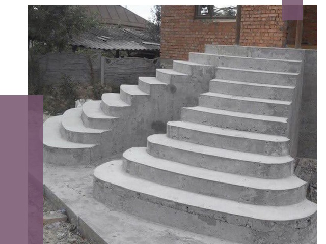 Монтаж бетонных лестниц в Сегеже от 4370 руб. 