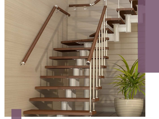 Изготовление модульных лестниц под ключ в Сегеже