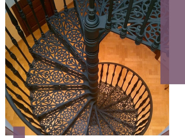 Винтовые лестницы под ключ в Сегеже: производство и монтаж