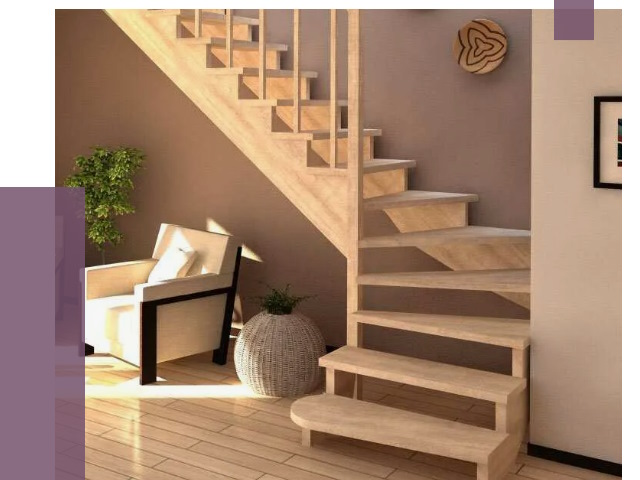 Изготовление Г-образных лестниц в Сегеже от 19249 руб. 