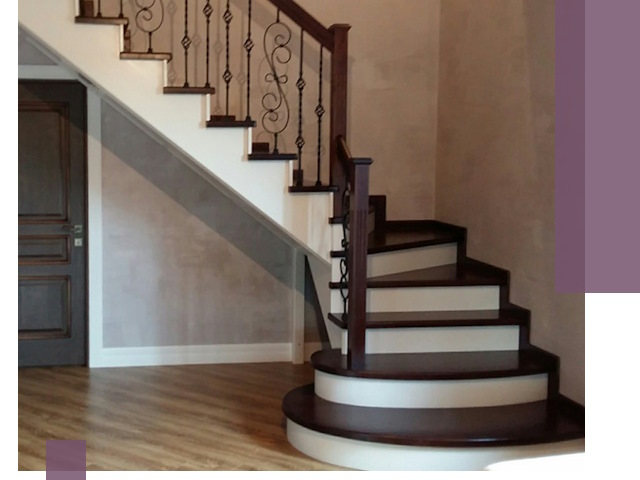 Изготовление Г-образных лестниц под ключ в Сегеже