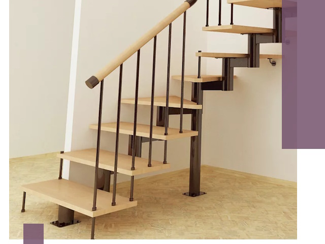 Монтаж лестниц на больцах в Сегеже — быстро и надежно