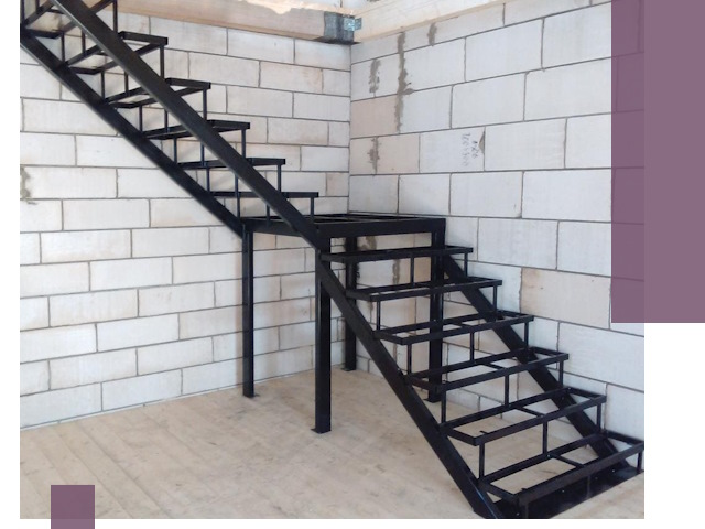 Лестницы на металлокаркасе под ключ в Сегеже — изготовление и монтаж