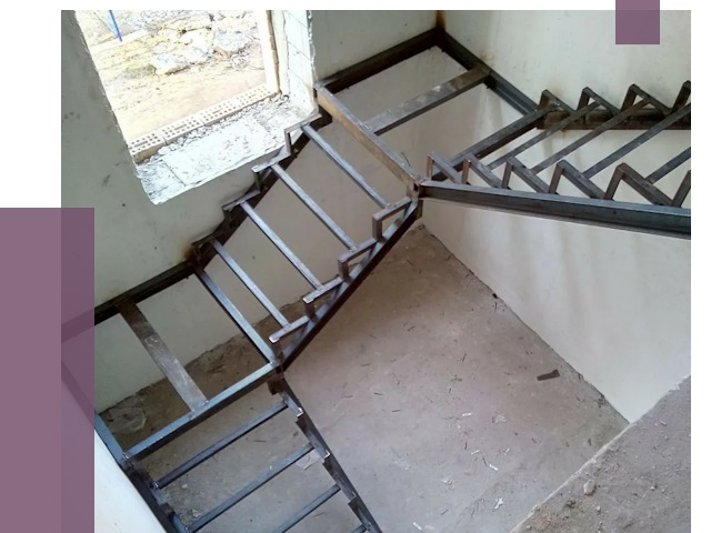 Монтаж лестниц на металлокаркасе в Сегеже от 13006 руб. — ПРОЛЁТ-Сгж