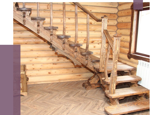 Лестницы в баню в Сегеже от 19457 руб. — изготовление | ПРОЛЁТ-Сгж