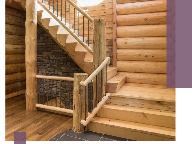 Лестницы в баню под заказ и профессиональный монтаж в Сегеже