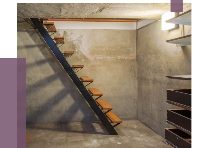 Лестницы в подвал в Сегеже от 13370 руб. — монтаж | ПРОЛЁТ-Сгж
