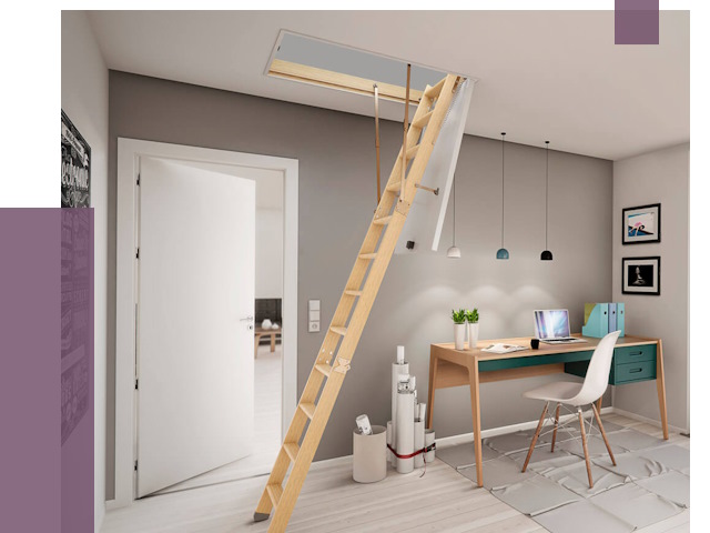 Чердачные лестницы в Сегеже — от 14827 руб. | ПРОЛЁТ-Сгж