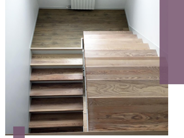 Тонировка лестниц в Сегеже: качественно и долговечно