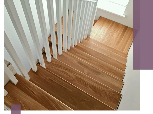 Лестницы из бука в Сегеже: изготовление, монтаж и демонтаж