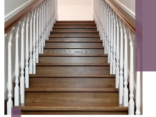 Лестницы из ясеня на заказ в Сегеже — изготовление и монтаж