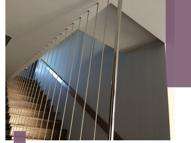 Тросовые перила под ключ в Сегеже — производство и монтаж