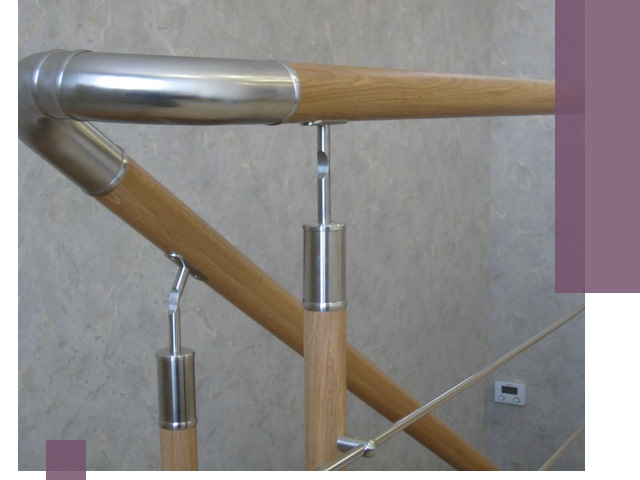 Комбинированные перила на заказ в Сегеже — монтаж и производство