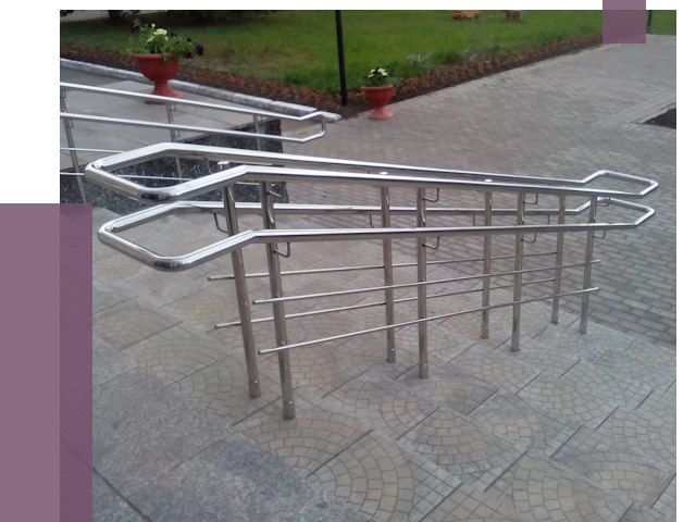 Перила для инвалидов в Сегеже от 7721 руб. под ключ | ПРОЛЁТ-Сгж