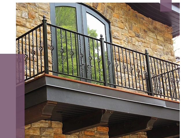 Балконные ограждения в Сегеже от 8168 руб. — купить | ПРОЛЁТ-Сгж
