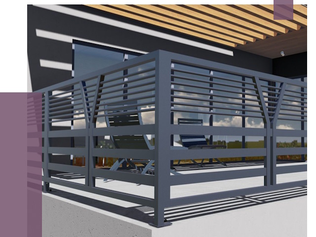 Изготовление балконных ограждений в Сегеже от 10925 руб. | ПРОЛЁТ-Сгж