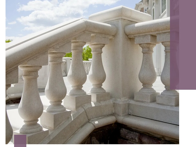 Балюстрады из металла и камня под ключ в Сегеже