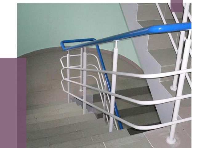 Перила в подъезде в Сегеже — установка и замена от 7544 руб. | ПРОЛЁТ-Сгж