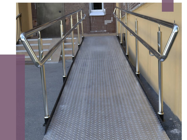 Пандусы в Сегеже от 12486 руб. — установка для инвалидов | ПРОЛЁТ-Сгж