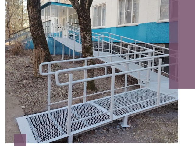 Пандусы под ключ в Сегеже: изготовление, монтаж и демонтаж