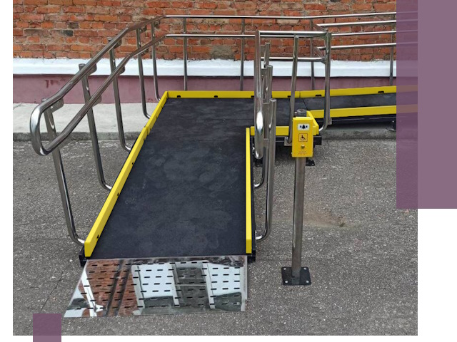 Изготовление наклонных пандусов для инвалидов в Сегеже