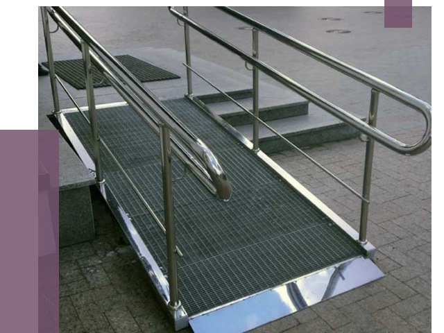 Монтаж пандусов для инвалидов в Сегеже от 8761 руб. под ключ | ПРОЛЁТ-Сгж