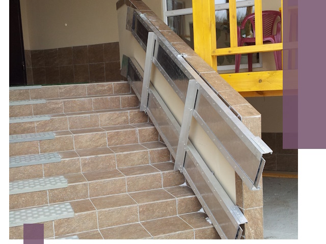 Откидные пандусы под ключ в Сегеже — монтаж и демонтаж