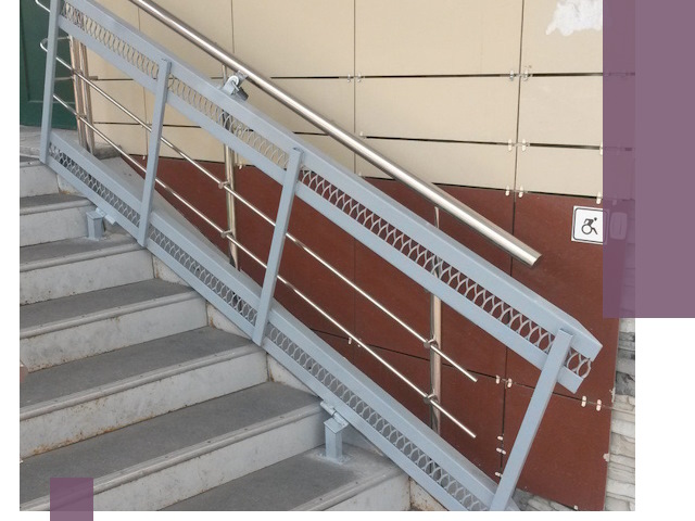 Изготовление откидных пандусов под ключ в Сегеже