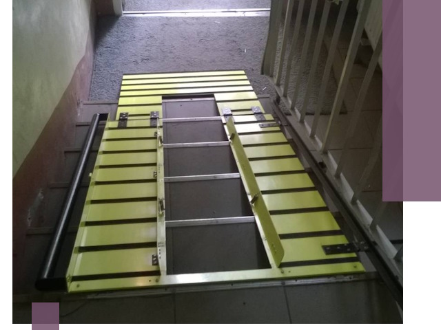 Профессиональный монтаж пандуса в подъезд в Сегеже