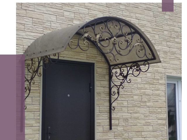 Ремонт козырьков в Сегеже от 7544 руб. | ПРОЛЁТ-Сгж