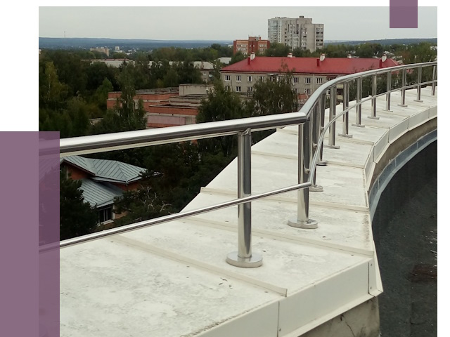 Парапеты и ограждения кровли в Сегеже от 5046 руб.