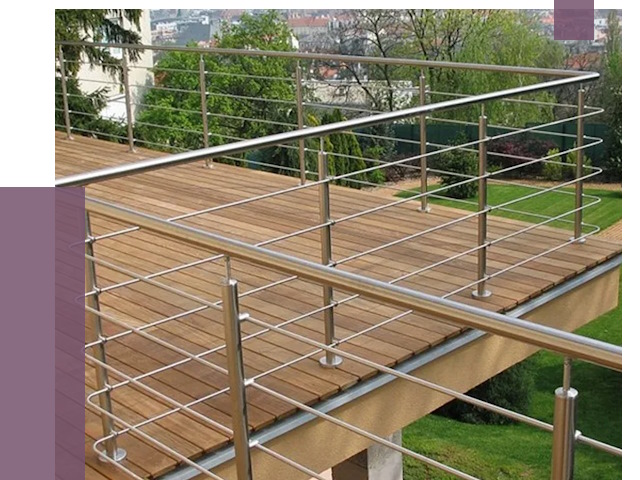 Алюминиевые парапеты в Сегеже под ключ от 7908 руб. 