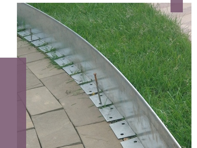 Металлические бордюры для тротуаров в Сегеже от 8844 руб.