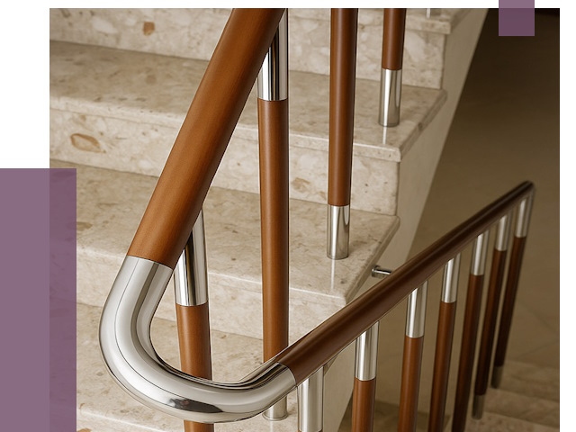 Монтаж поручней в Сегеже от 9885 руб. монтаж под ключ | ПРОЛЁТ-Сгж