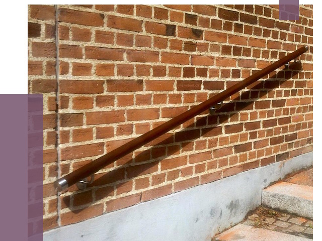 Изготовление пристенных поручней в Сегеже от 4526 руб. — ПРОЛЁТ-Сгж