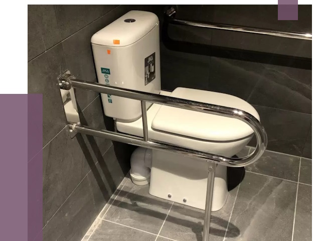 Поручни для санузлов в Сегеже от 4370 руб. | ПРОЛЁТ-Сгж