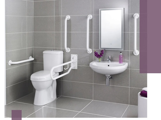 Поручни для санузлов в Сегеже: установка, ремонт и монтаж