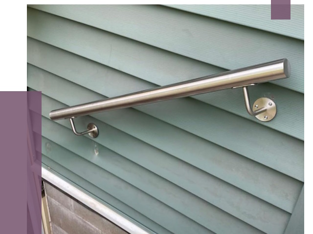 Поручни из нержавеющей стали в Сегеже от 7804 руб.  | ПРОЛЁТ-Сгж